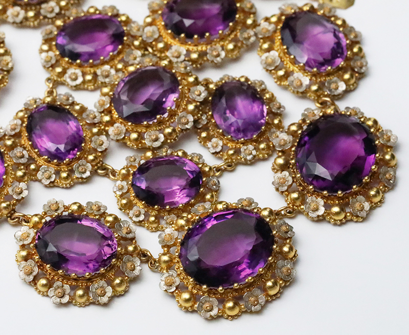 Antique Gallery Soleil アンティークジュエリー / アメジスト カラー